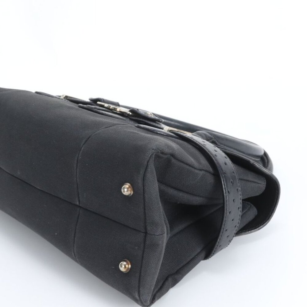 Gucci Interlocking Perforated Leather Handbag Tot… - image 6